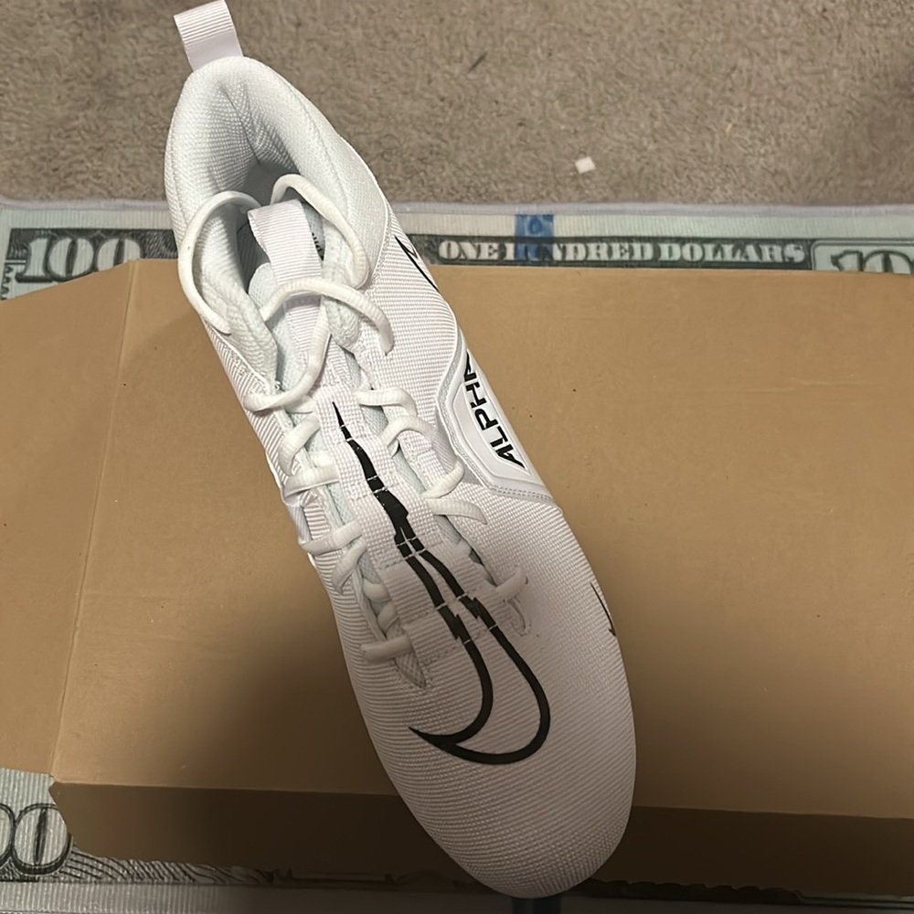 Nike alpha cleats size 12 M never worn still in box - Picture 2 of 4
